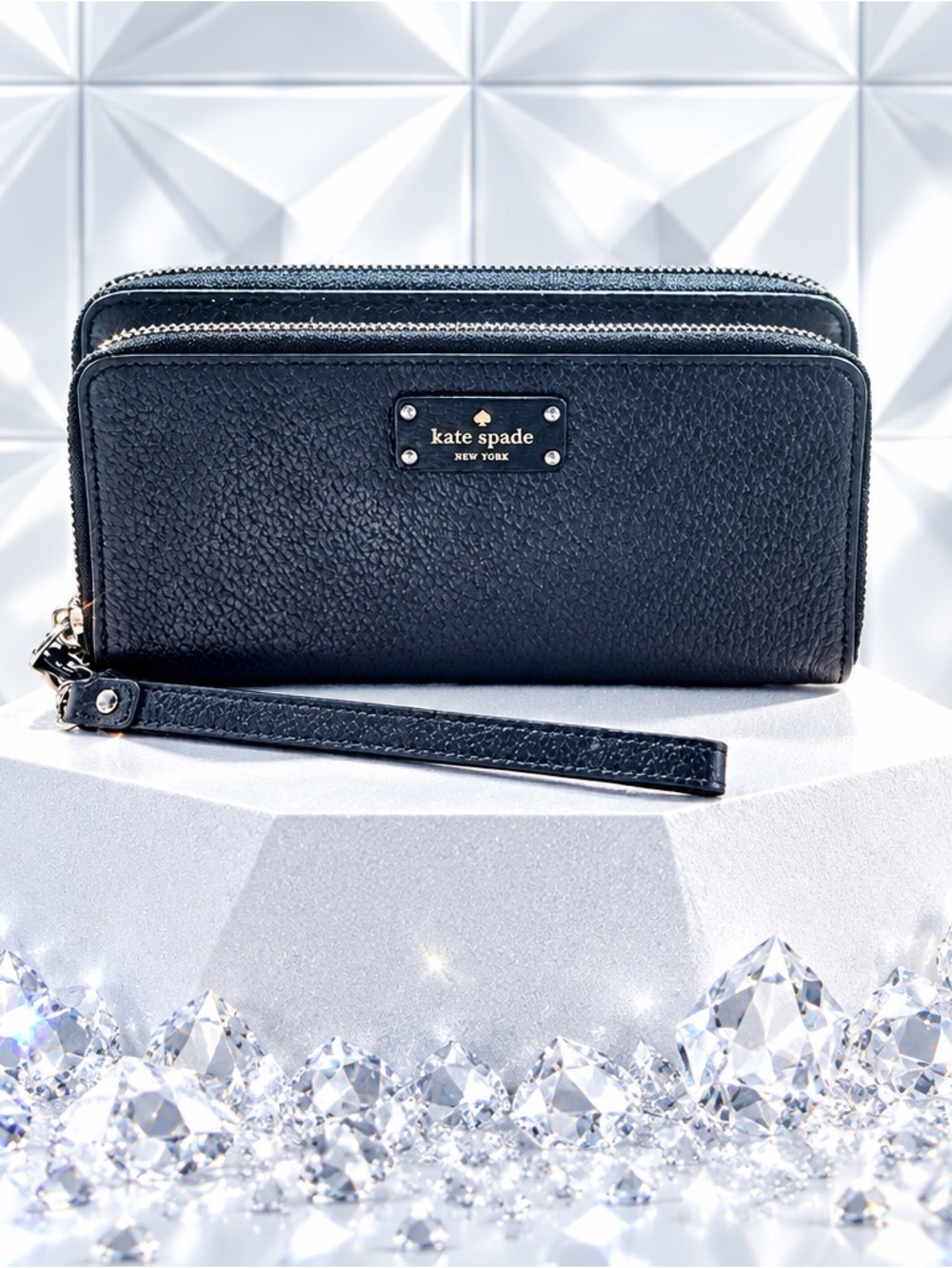 Kate Spade New York Double Zip Wristlet Wallet